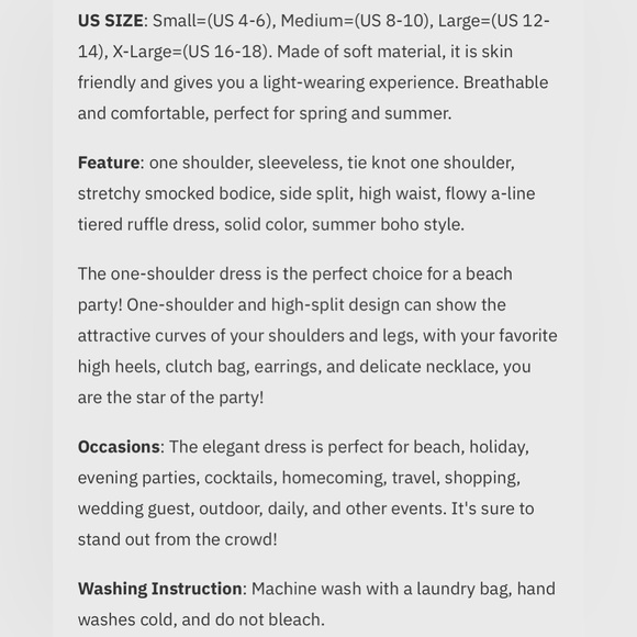 Off The Shoulder Dress Cottagecore Summer Romance Sexy Goddess White Size Small - Picture 14 of 14